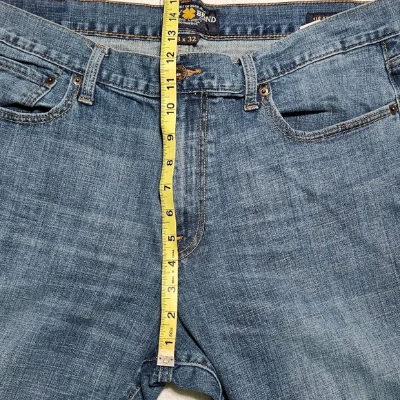Lucky Brand 410 Jean Men 38x32* Blue Athletic Slim Fit Cotton Blend Stretch - Picture 9 of 10
